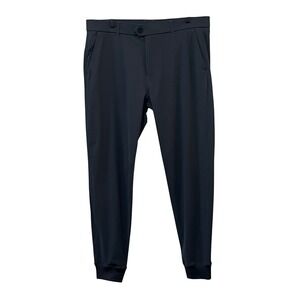 Greyson Montauk Jogger Mens 35 Gray Technical Stretch Golf Performance Pants